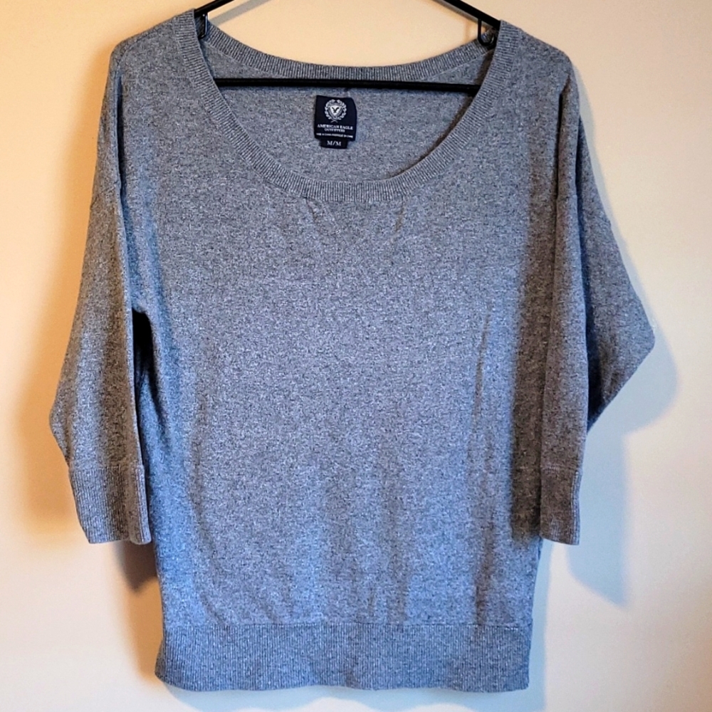 American Eagle Gray Sweater